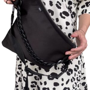 Sukienka PANTERA PRINT, SASZETA/ BAG